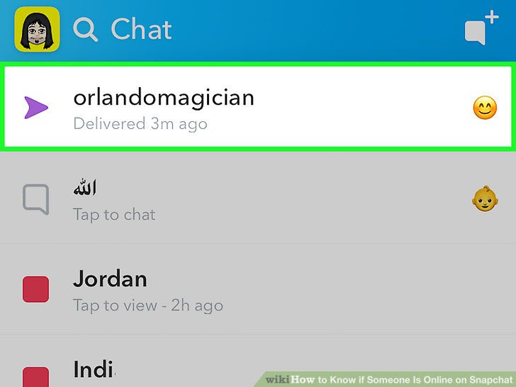 Know if Someone Is Online on Snapchat Step 3 Version 2.jpg