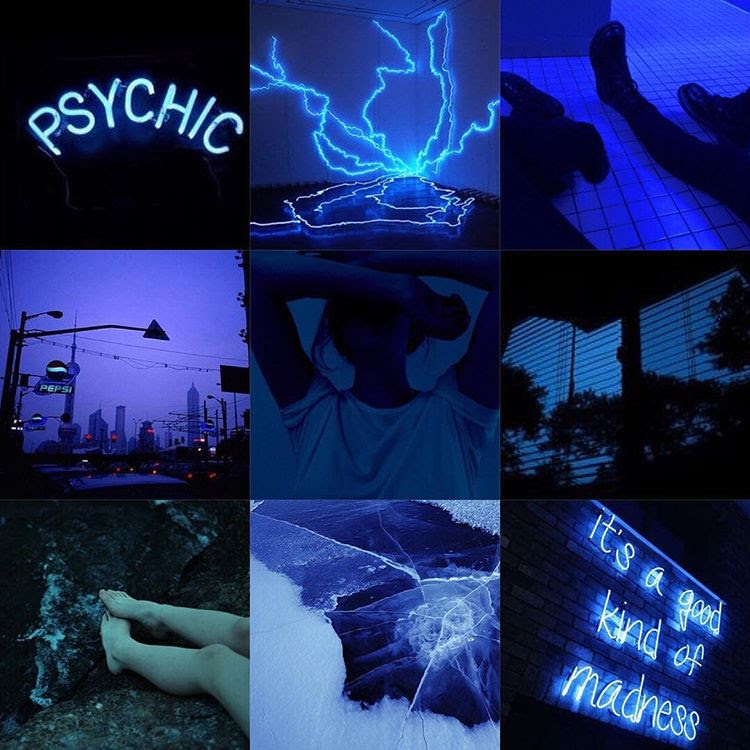 pics Aesthetic Wallpapers Collage Dark Blue largest wallpaper portal