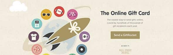 Online Gift Cards and Printable E-gift Cards Texture Use in Web Design