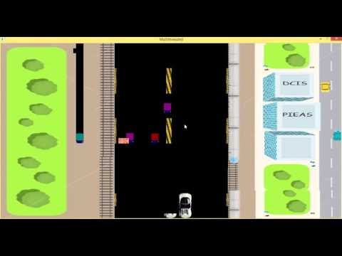 Car Racing Game made in C/C++