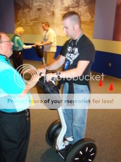 Riding a SegWay!!