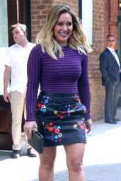 Hilary Duff Leaving the Greenwich Hotel in New York City 9/26/ 2016