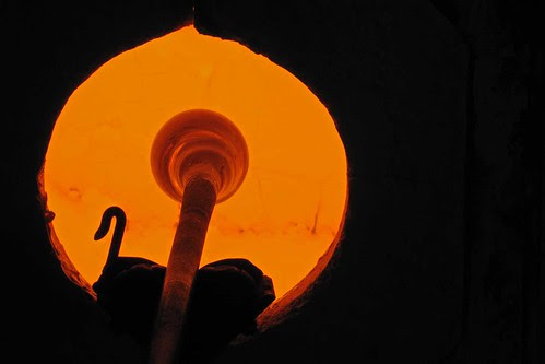 Glass In The Furnace