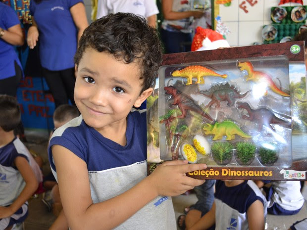Pedidos mais comuns eram brinquedos e materiais escolares  (Foto: Halinna Dantas/Correios)