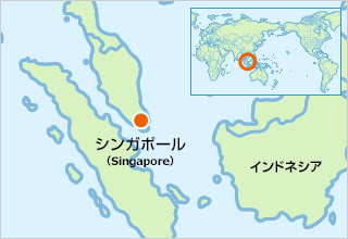 シンガポール 世界 地図 クールな画像無料