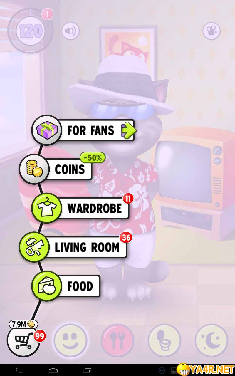 My Talking Tom hack tiền cho Android