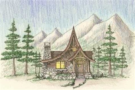 storybook cottage house planshobbit huts  cottage