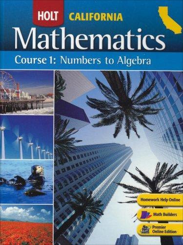 Holt Mathematics Online Textbook 7th Grade  6th grade holt course 1 math resources7th pre 