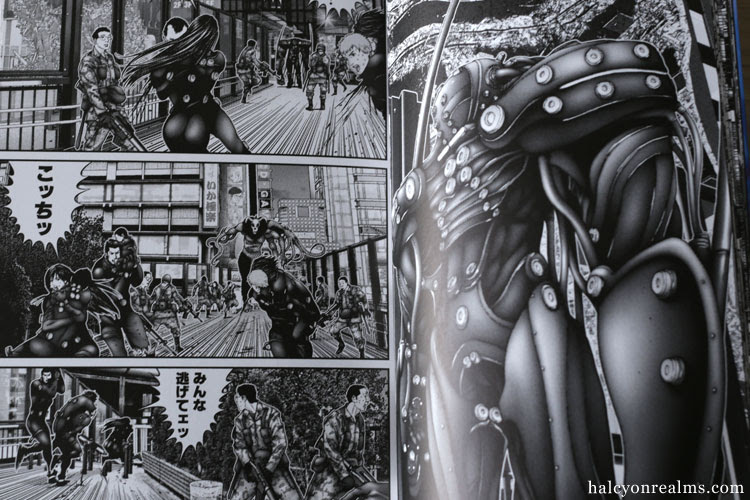 Gantz Osaka 3 Volume Manga Review Halcyon Realms Art Book Reviews Anime Manga Film Photography