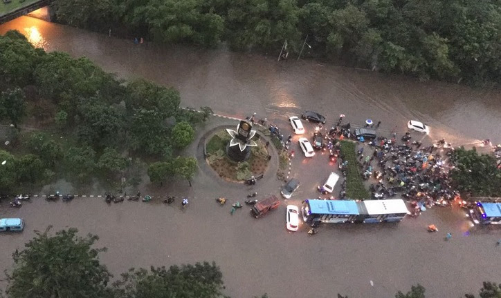 Banjir Jakarta 21 Februari 2017