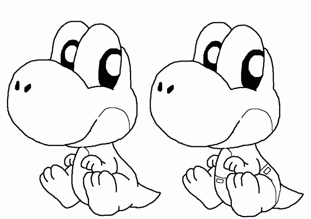 Yoshi Coloring Pages Printable Free High Quality Coloring Pages full