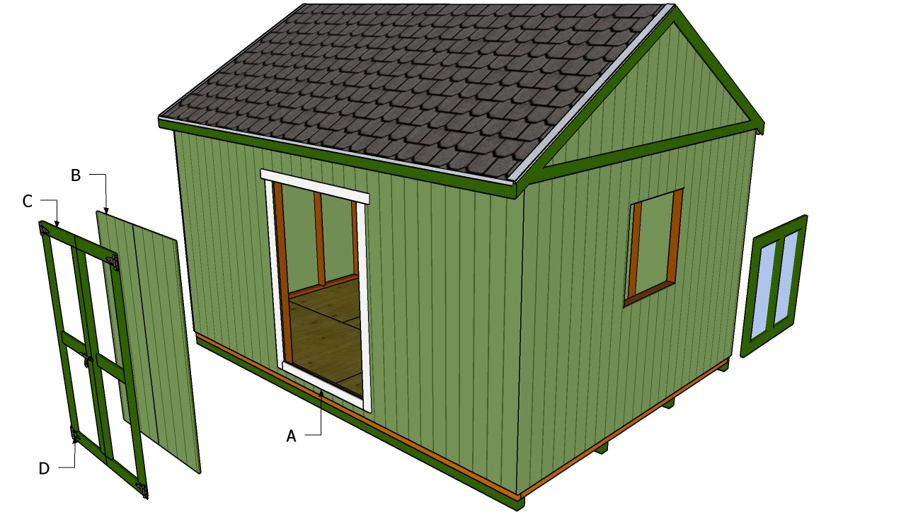 Building A Shed Door : Diy Shed Plans – Do It Yourself Shed Building ...