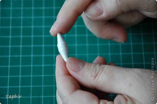 Quilling Clase magistral: UNA VEZ MÁS ... Paso a la tira de papel de la clase asistente paso.  Foto 55