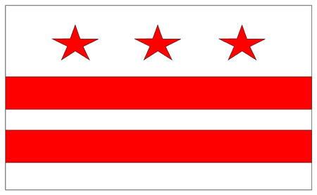 Washington DC State Flag