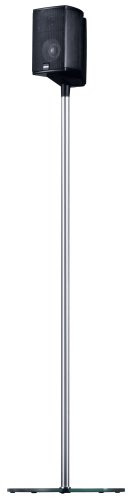 Canton CD 10 II 2-Wege Klein-Lautsprecher (45/100 Watt, 85 dB) Paar alu/schwarz