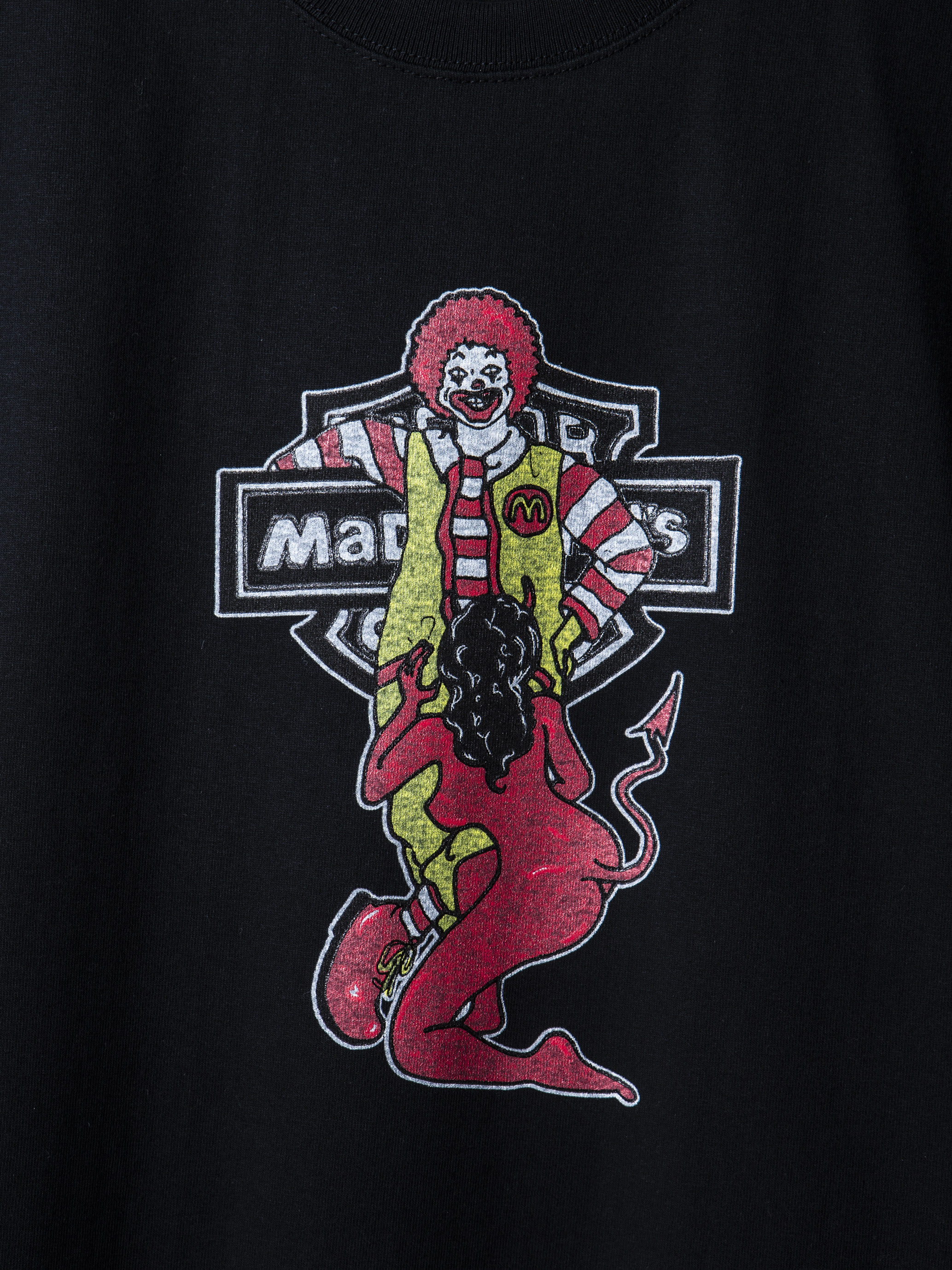 マッドナルド 新作ヘロイン三木さん ハレンチ三木さんと三二ぃちゃん Tシャツ3種類いました Crunk Devil