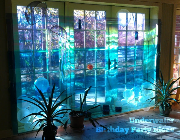 DIY Underwater  Birthday Party  Themes  Sweep Tight