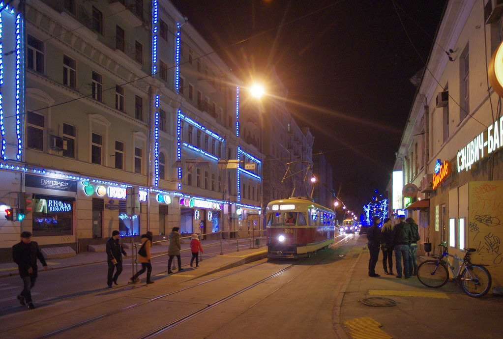 Moscow museum tram Tatra T2SU