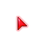 Cool Red Outer Glow Pointer