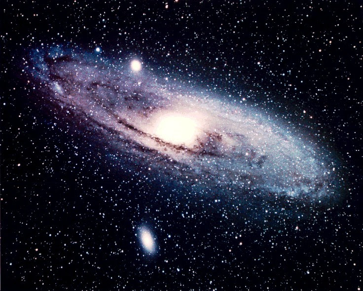 Andromede galaxie distance