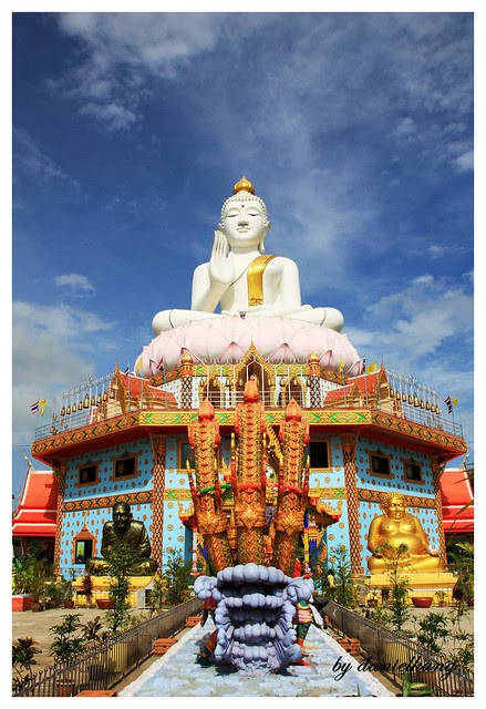 Temple at Hatyai, Thailand