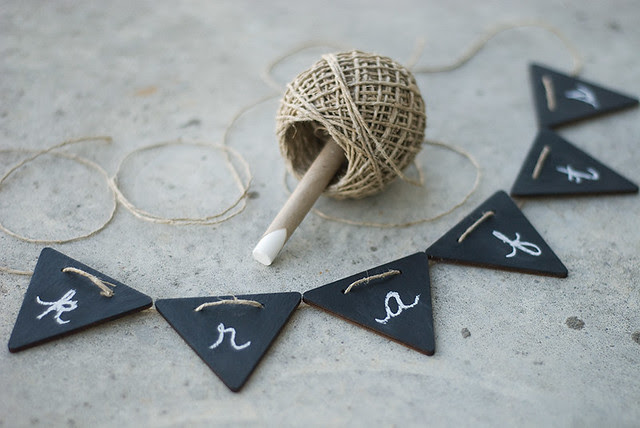 killside krafts - mini blackboard banners