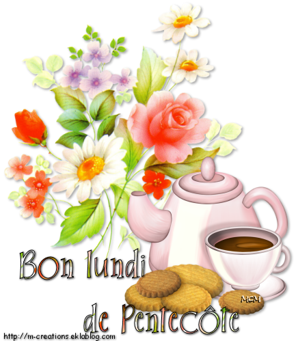 Création Bon lundi de Pentecôte - MCreations