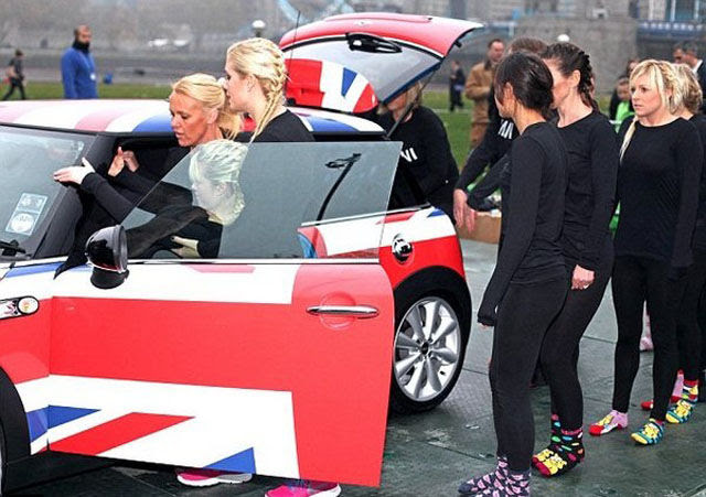 Any Guesses as to How Many People Can Fit Into a Mini Cooper at Once?