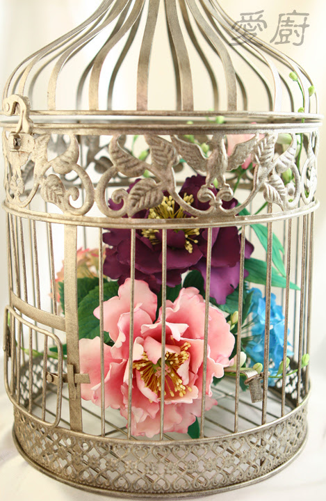 糖花作品 Uncaged