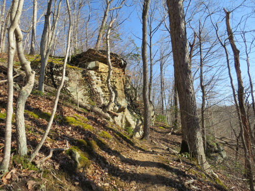 limestone outcrop