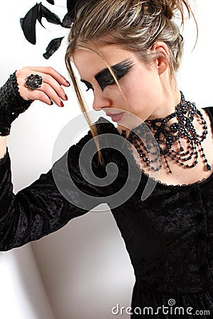 black swan makeup white swan. BLACK SWAN MAKE-UP