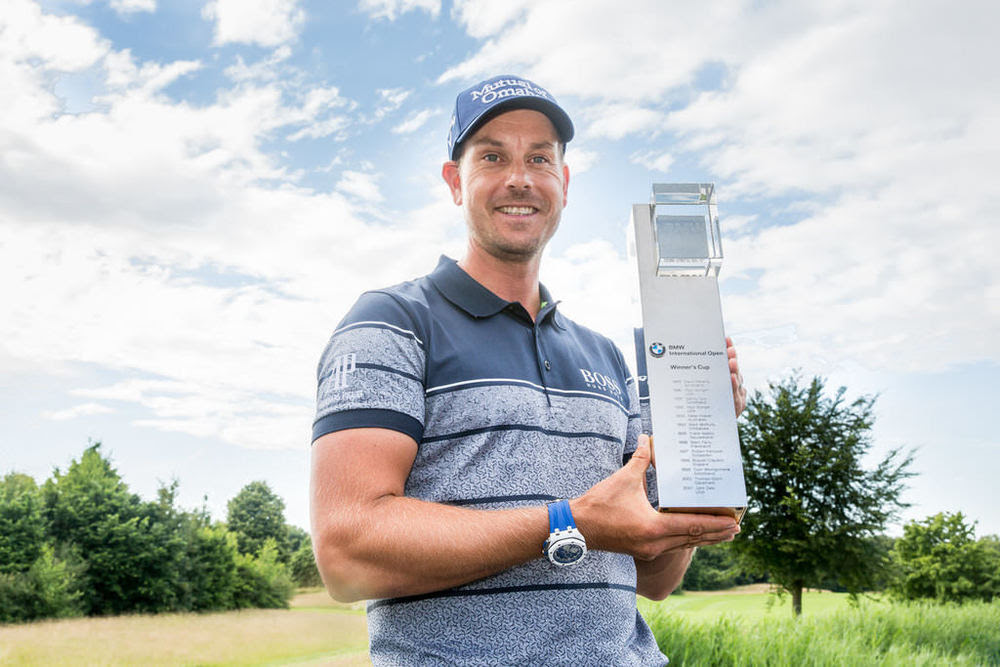 Henrik Stenson. Picture: BMW Sport