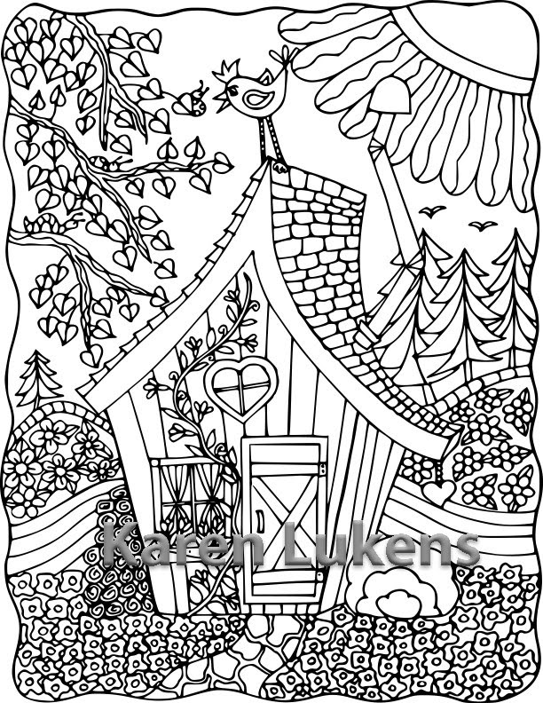 Download Cabin Coloring Pages at GetColorings.com | Free printable colorings pages to print and color