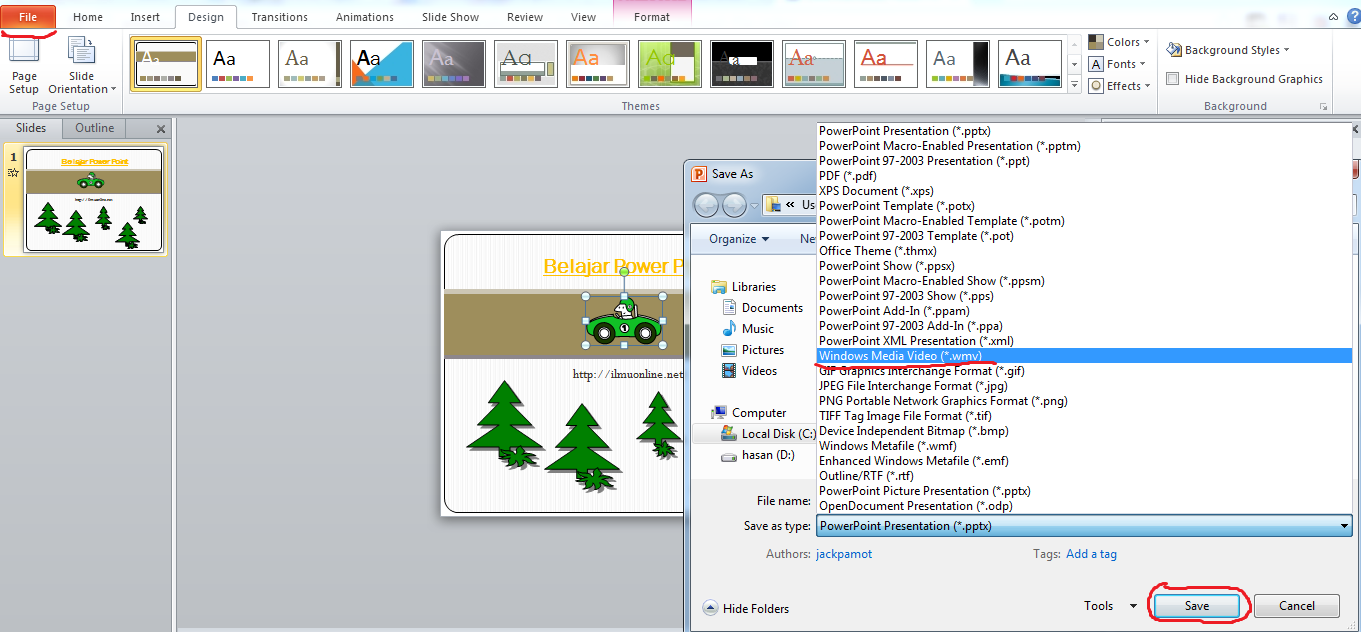  Cara  Membuat  Animasi  di  PowerPoint  Startechnet Startechnet 