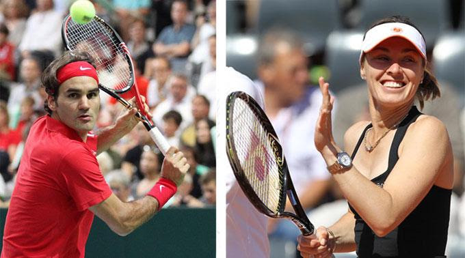 news.ch - Federer: Wenn Mixed, dann mit Hingis - Roger ...