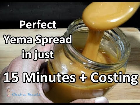 Yema Spread | Food Business Recipe w/ Complete Costing-food and recipes