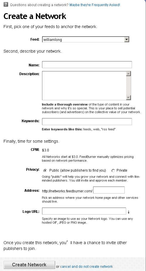 Feedburner Networks