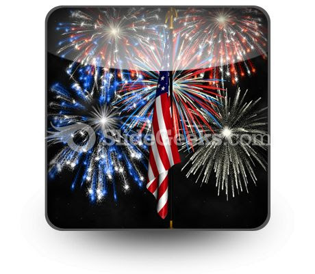 american flag background for powerpoint. Fireworks PowerPoint Icon S