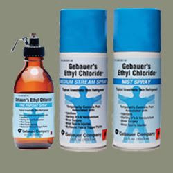 Ethyl Chloride Topical Anesthetic Skin Refrigerant Seaka Products Inc