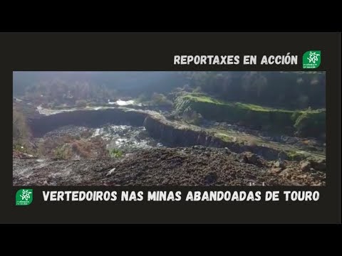 Denuncian emanacións de metano e amoniaco dos vertedoiros das antigas minas de Touro