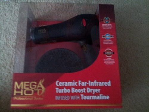 Mega Hot Professional Ceramic Turbo Boost Dryer
