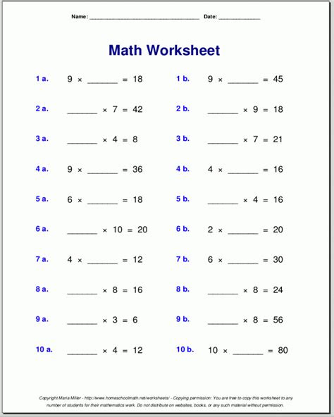  printable 4th grade math worksheets pdf math worksheets printable