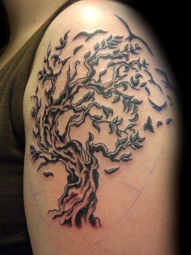 tree tattoo (Set)