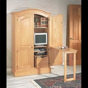 Amazon.com - Armoires Unfinished Birch, Armoires Computer ...