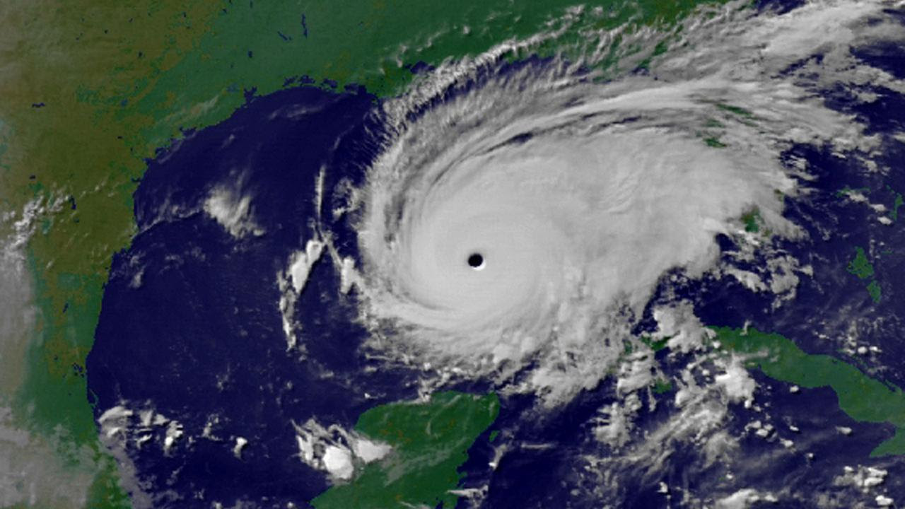  Thursday Sept. 22, 2005 shows Hurricane Rita over the Gulf of Mexico