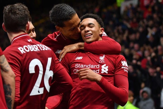 Trent Alexander-Arnold claims Liverpool’s win over Watford underlines his side’s confidence