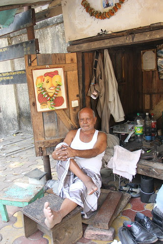 The Cobbler ..Has Made Most Of His Leaders Ostentatiously Rich by firoze shakir photographerno1