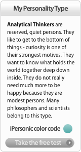 Take the free personality test!
