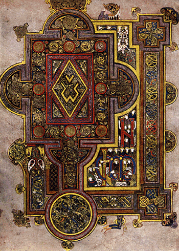 book of kells detail. No higher resolution available
