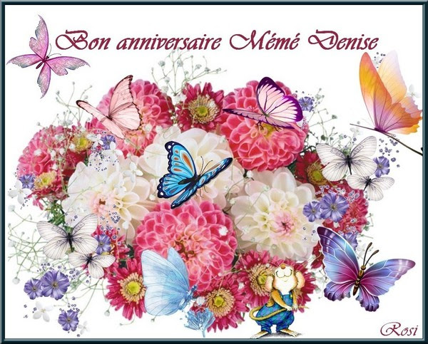 Bon Anniversaire Meme Denise